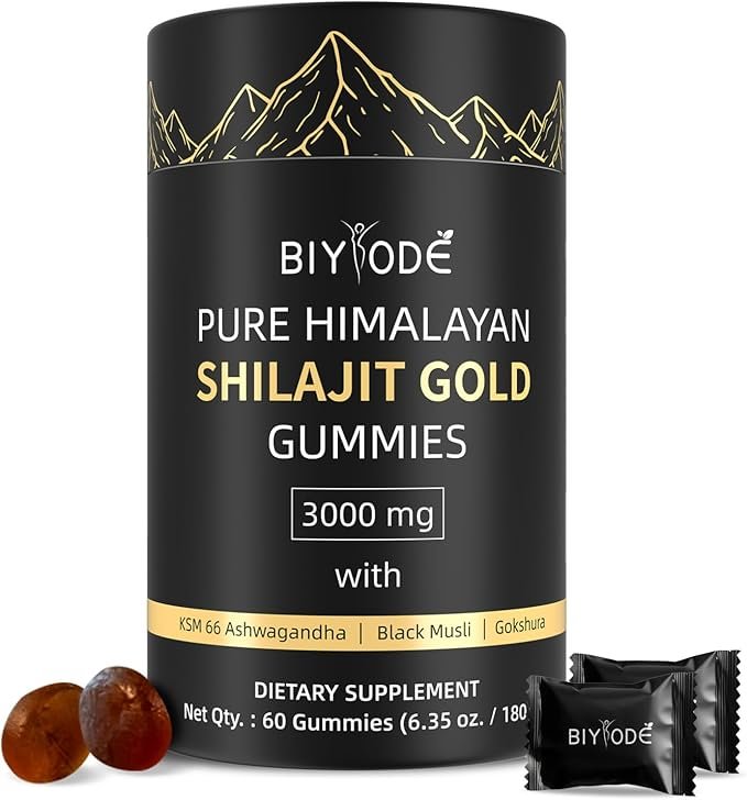 Shilajit Gummies | Pure Himalayan Shilajit Gummies