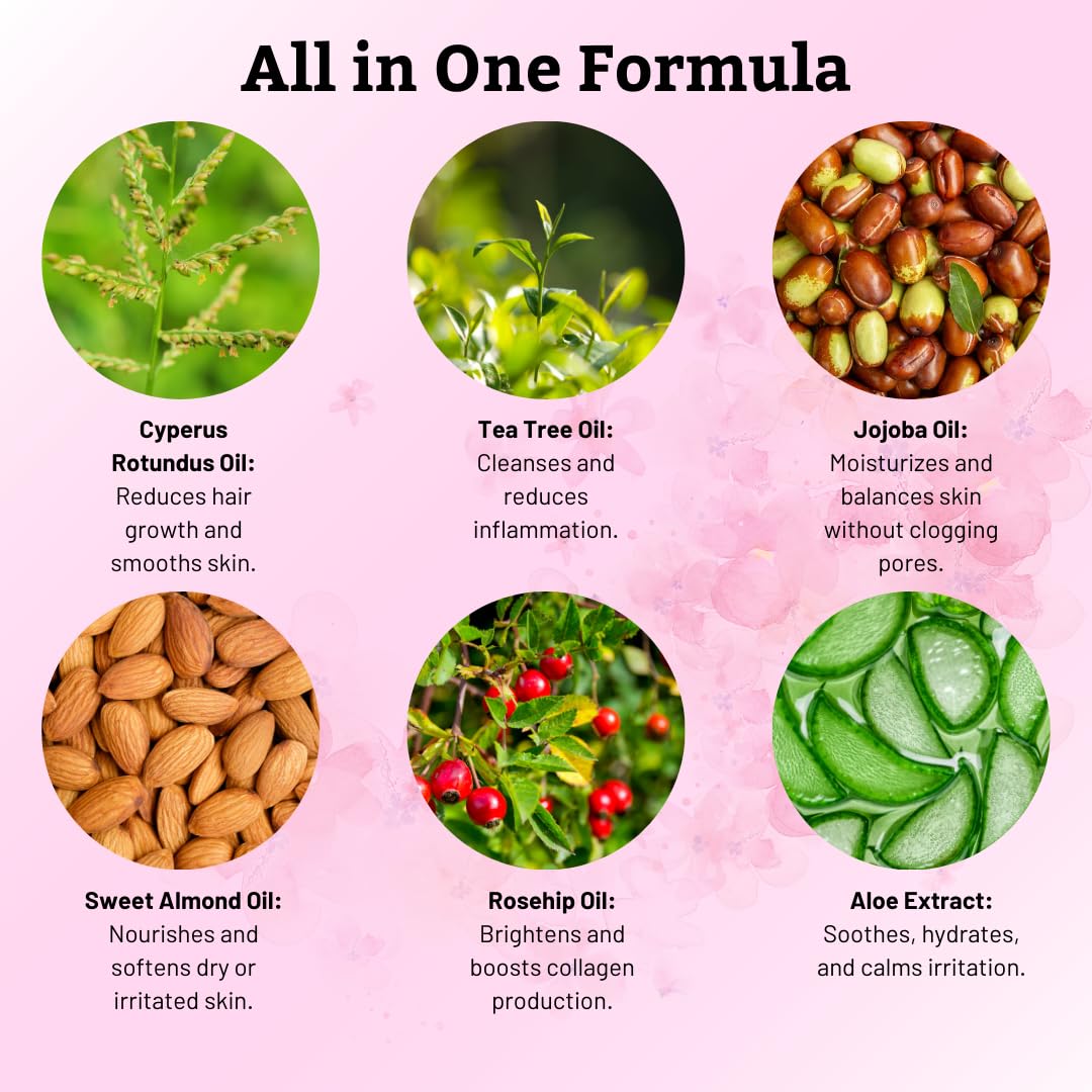 Cyperus Rotundus Oil | Post-Hair Removal Oil