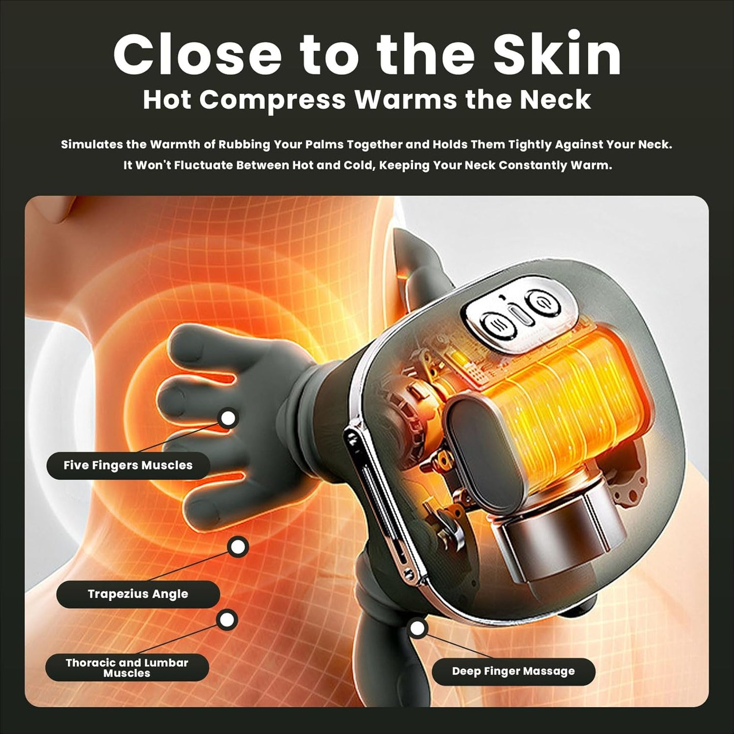 Portable Neck And Back Massager