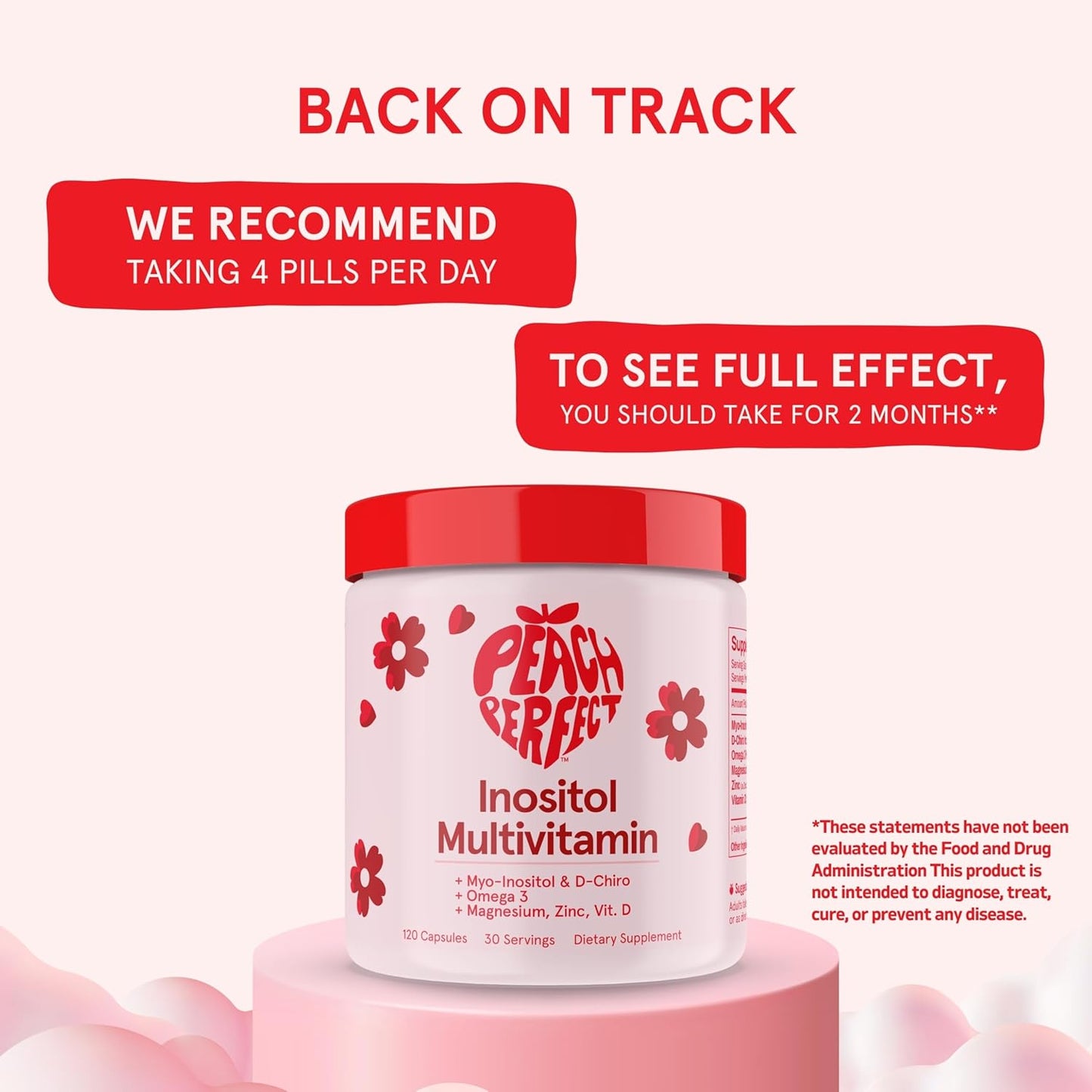 PeachPerfect | Inositol Multivitamin Supplement