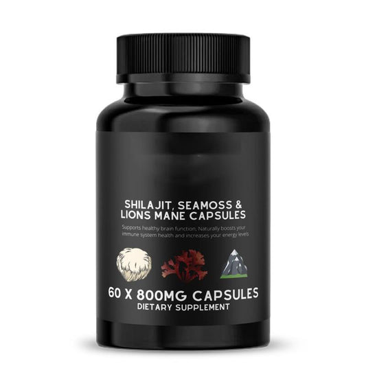 VitalMyst | Adaptogenic Blend with Shilajit, Sea Moss & Lion’s Mane