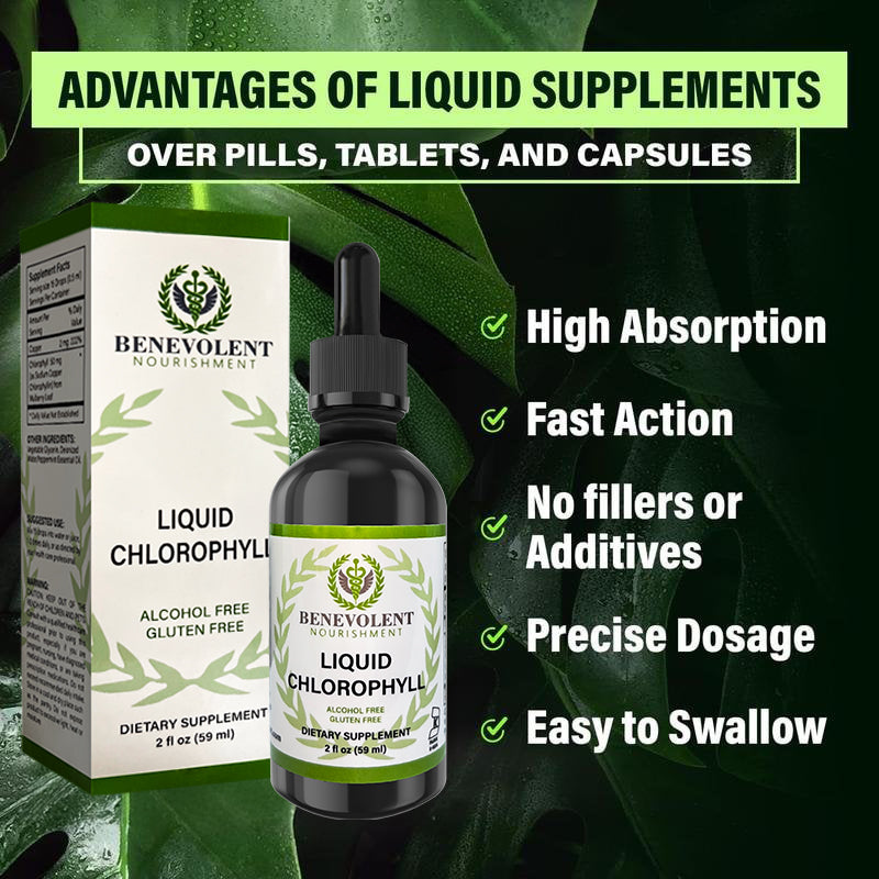 Chlorophyll Drops | Natural Health Supplement
