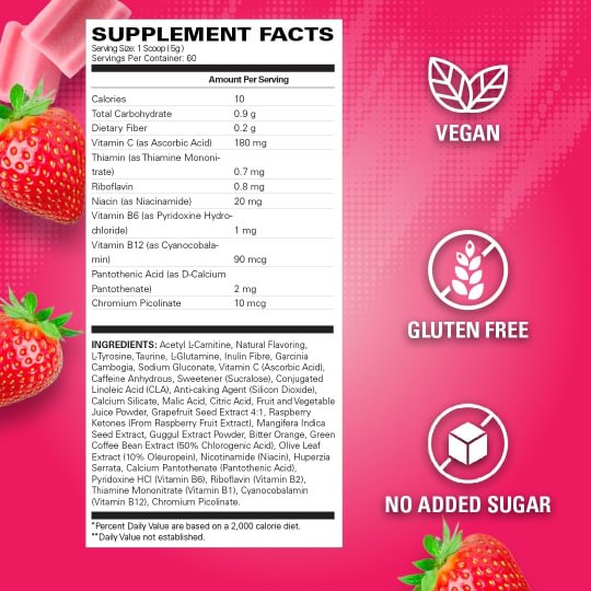 Oxyshred | Pre-Workout Powder Supplement