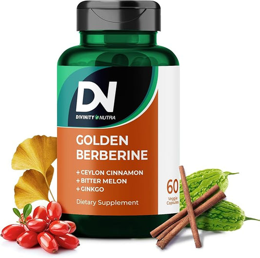 Golden Berberine | Berberine Capsules Supplement