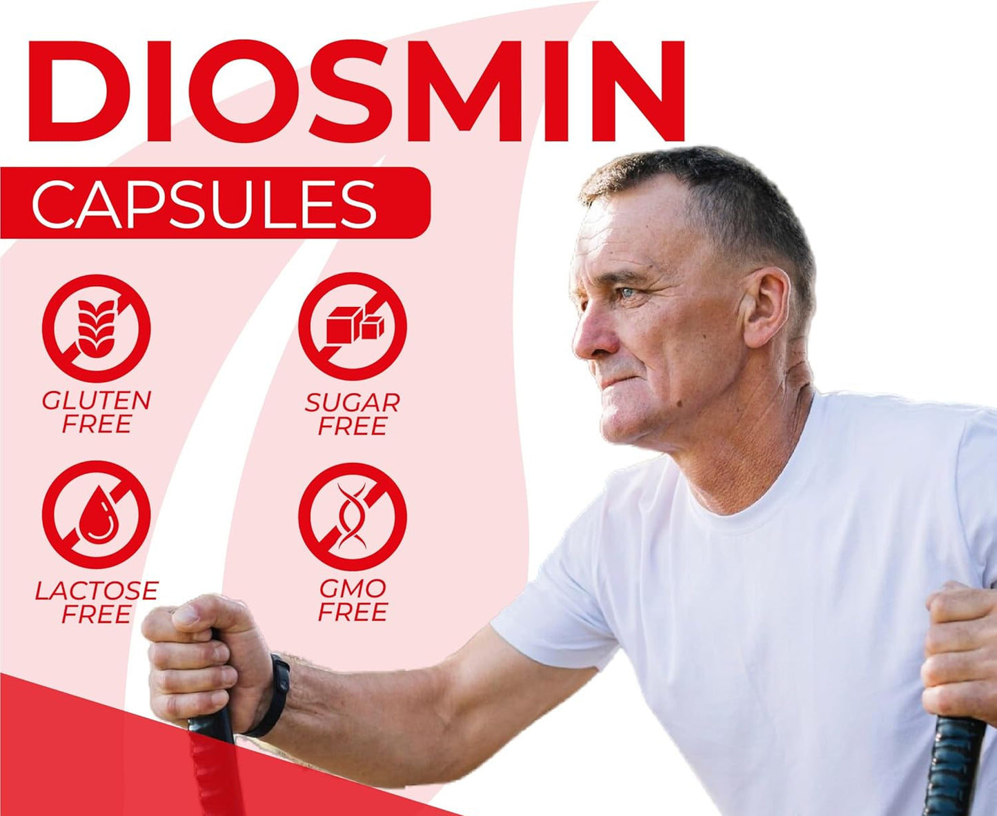 HALLOSMINE | Diosmin Supplement for Circulatory Support