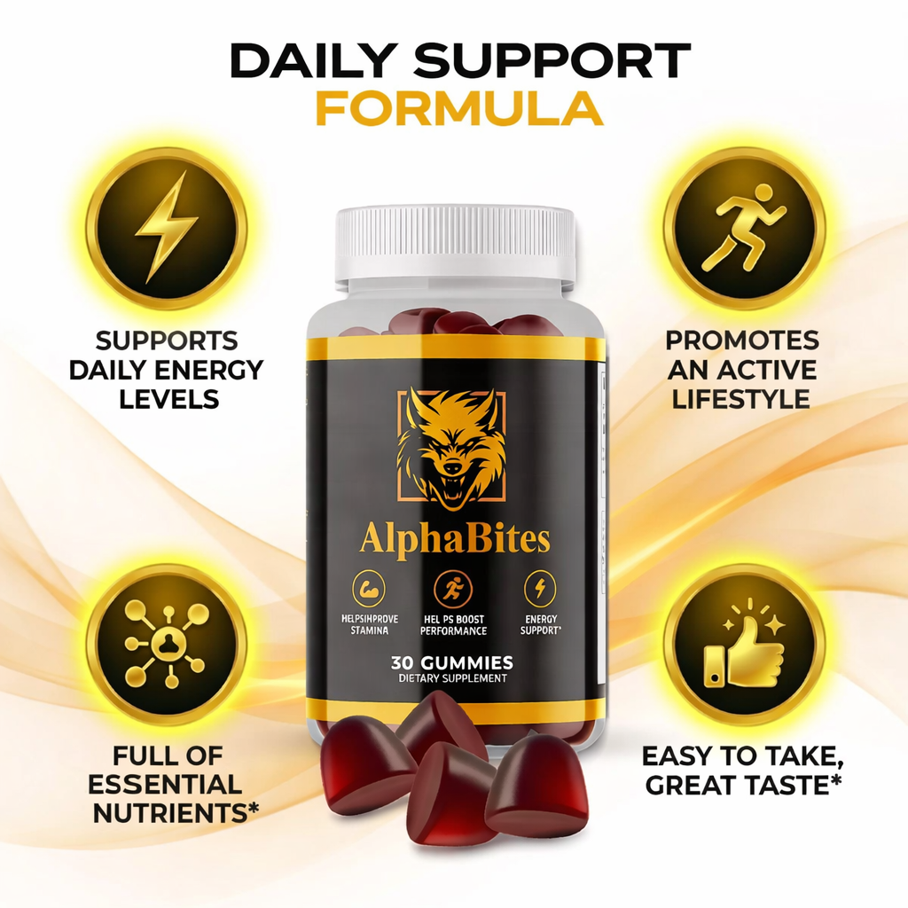 AlphaBites 7 en 1 | Beetroot & L-Arginine Gummies