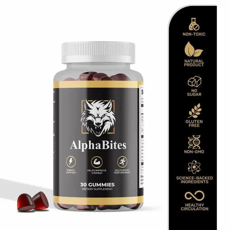 AlphaBites 7 en 1 | Beetroot & L-Arginine Gummies