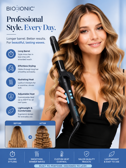 Bio Ionic | Long Barrel Hair Curler