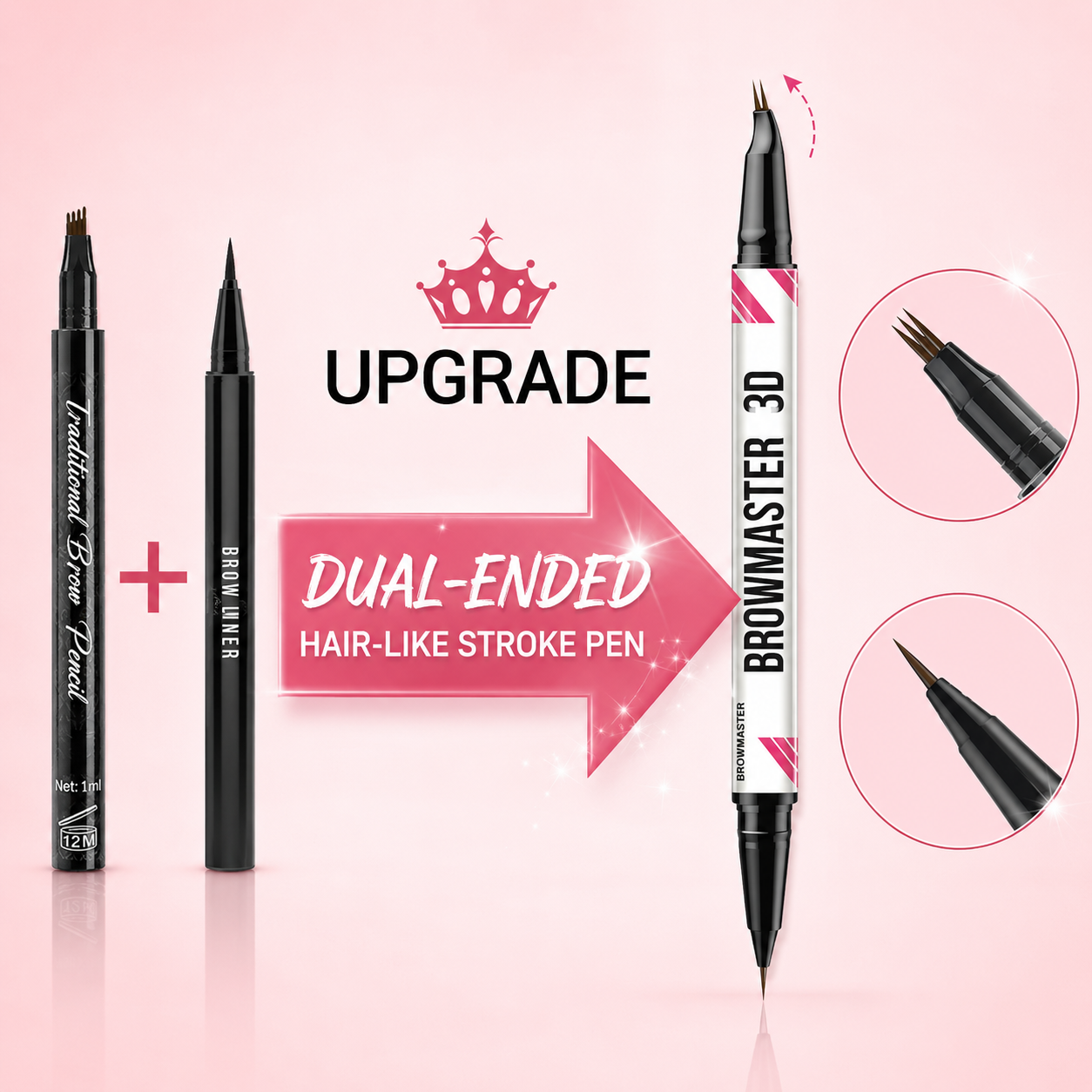 BrowMaster 3D | Dual-Ended Eyebrow Pencil