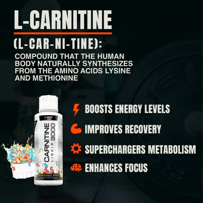 CARNITINE LIQUID 3000 | Metabolism & Energy Support