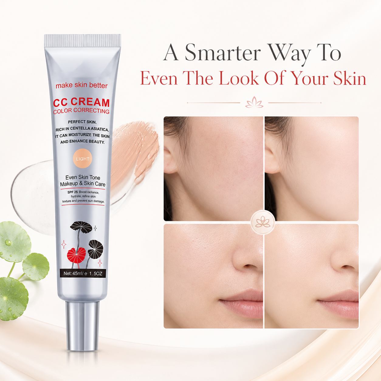 CC Cream | Makeup Corrector that Adapts to Your Skin Tone