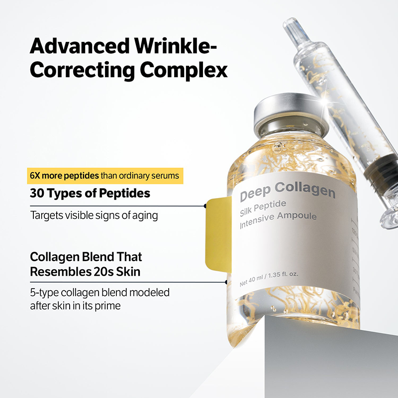 Deep Collagen | Silk Peptide For Facial Care