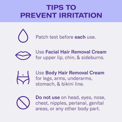 Facial Hair Removal Cream