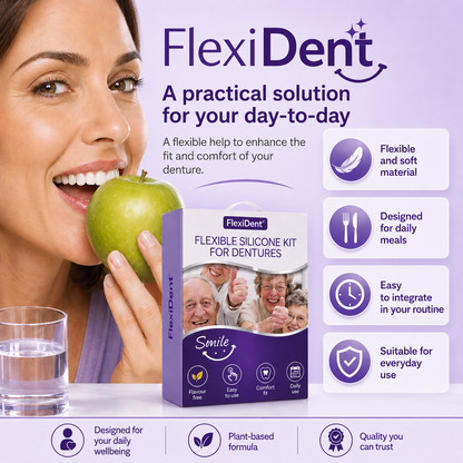 FlexiDent | Silicone denture that fits you