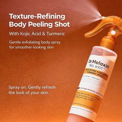 Dr.Melaxin Peel Shot | Exfoliating Kojic Acid Turmeric Spray
