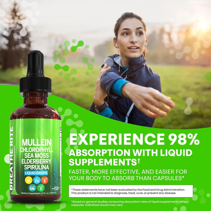Mullein Drops | Mullein Leaf Extract Drops Supplement