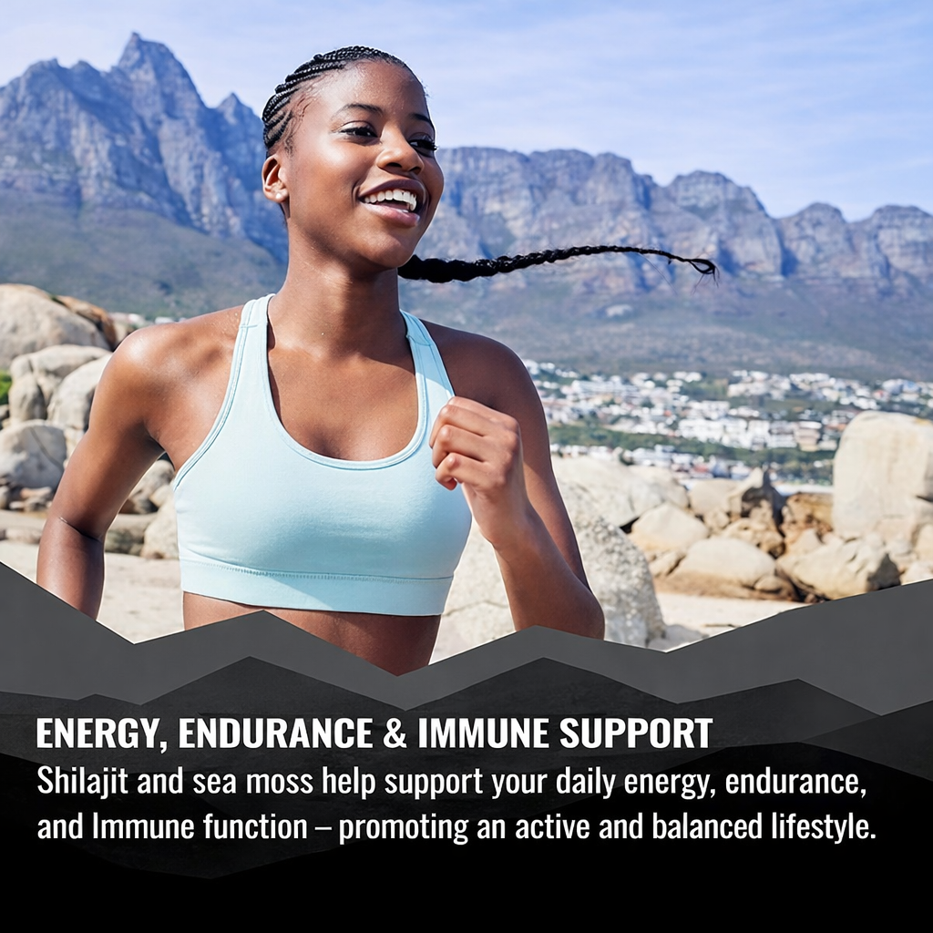 VitalMyst | Adaptogenic Blend with Shilajit, Sea Moss & Lion’s Mane