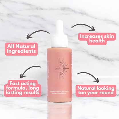 Goldn | Long-lasting tanning drops for the body