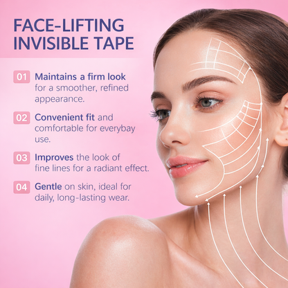 InvisiLift | Invisible Adhesive Tape for Face Lifting