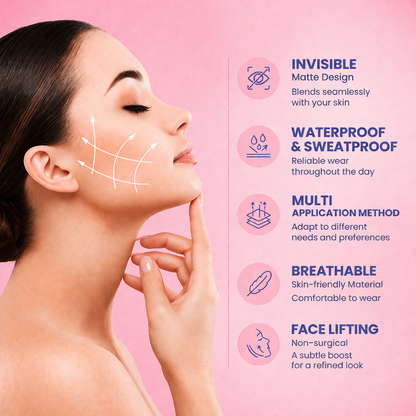 InvisiLift | Invisible Adhesive Tape for Face Lifting
