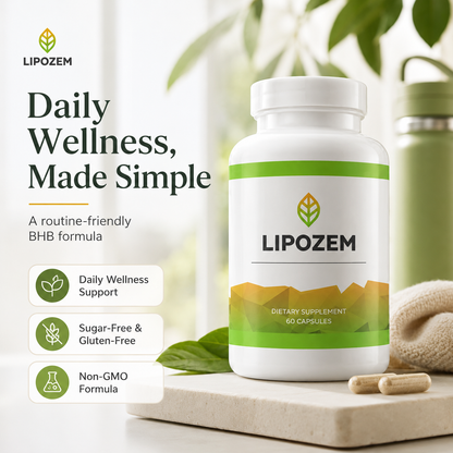 Lipozem | Advanced BHB Formula - Health Care Supplement