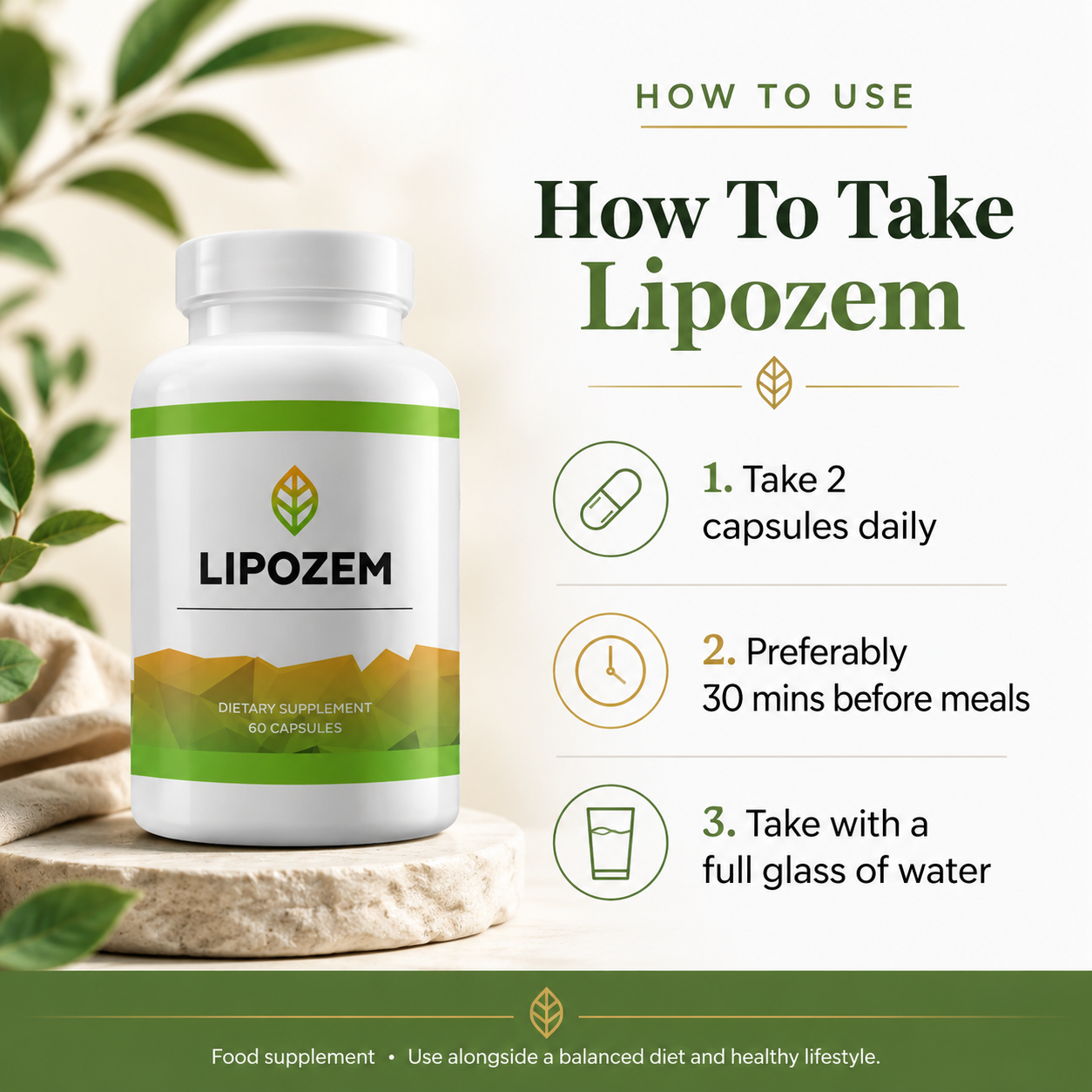 Lipozem | Advanced BHB Formula - Health Care Supplement