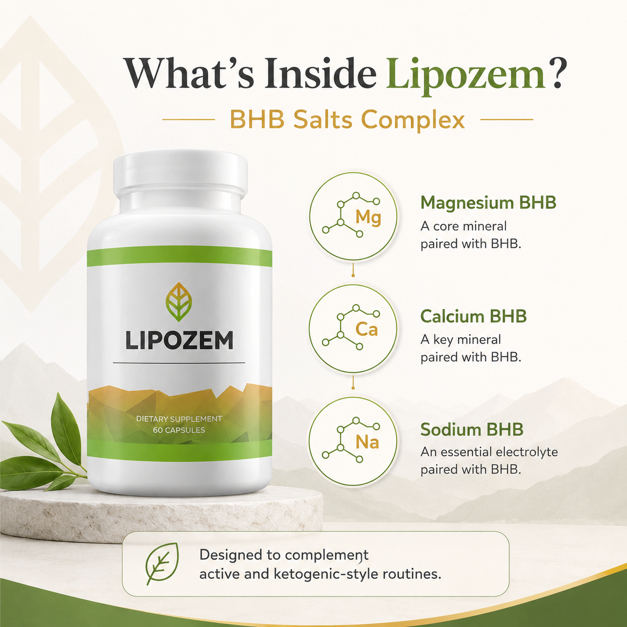 Lipozem | Advanced BHB Formula - Health Care Supplement