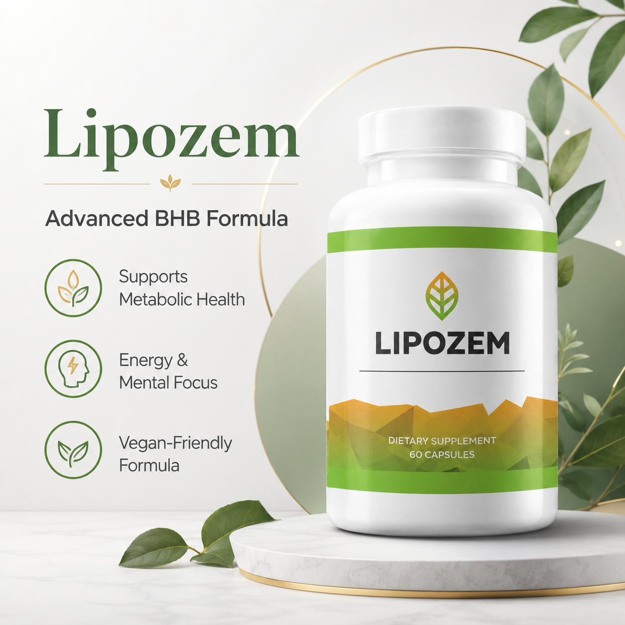 Lipozem | Advanced BHB Formula - Health Care Supplement