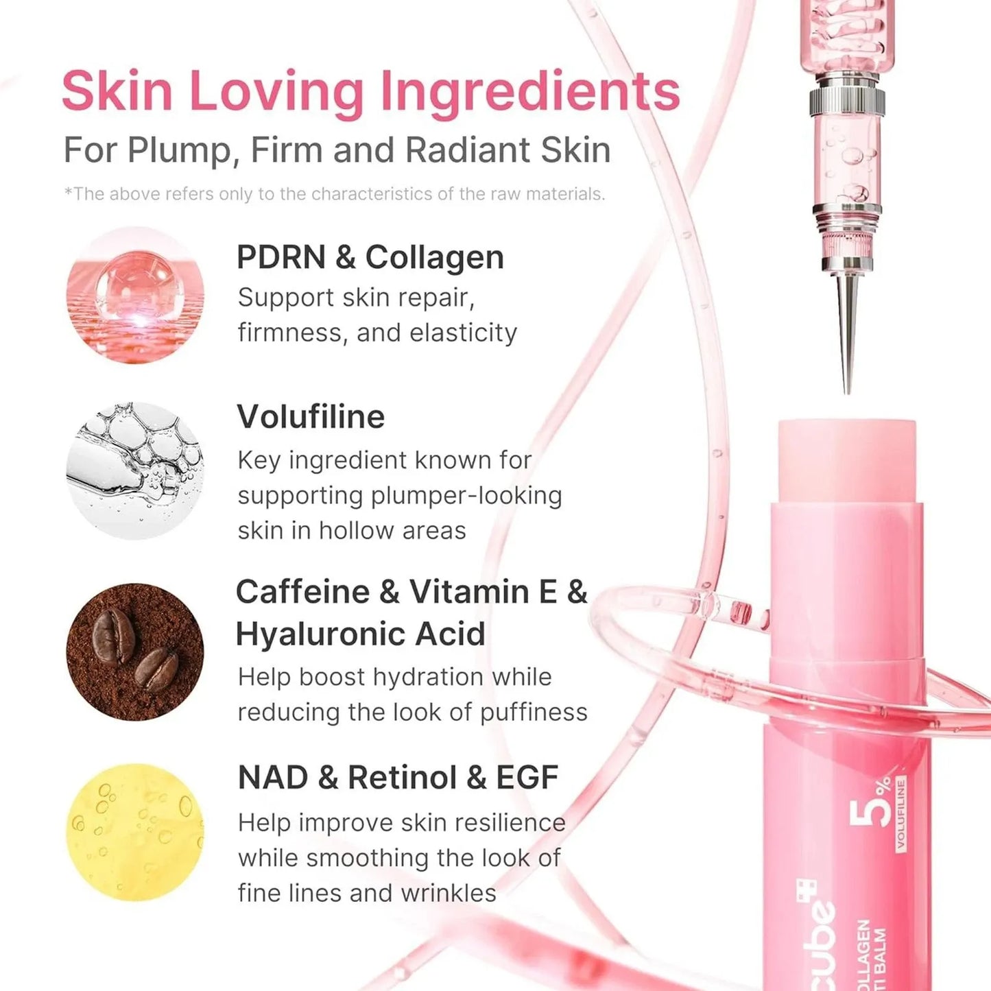 Medicube PDRN Pink Collagen Volume Multi Balm | Smooth, Hydrated Skin with a Plump Glow