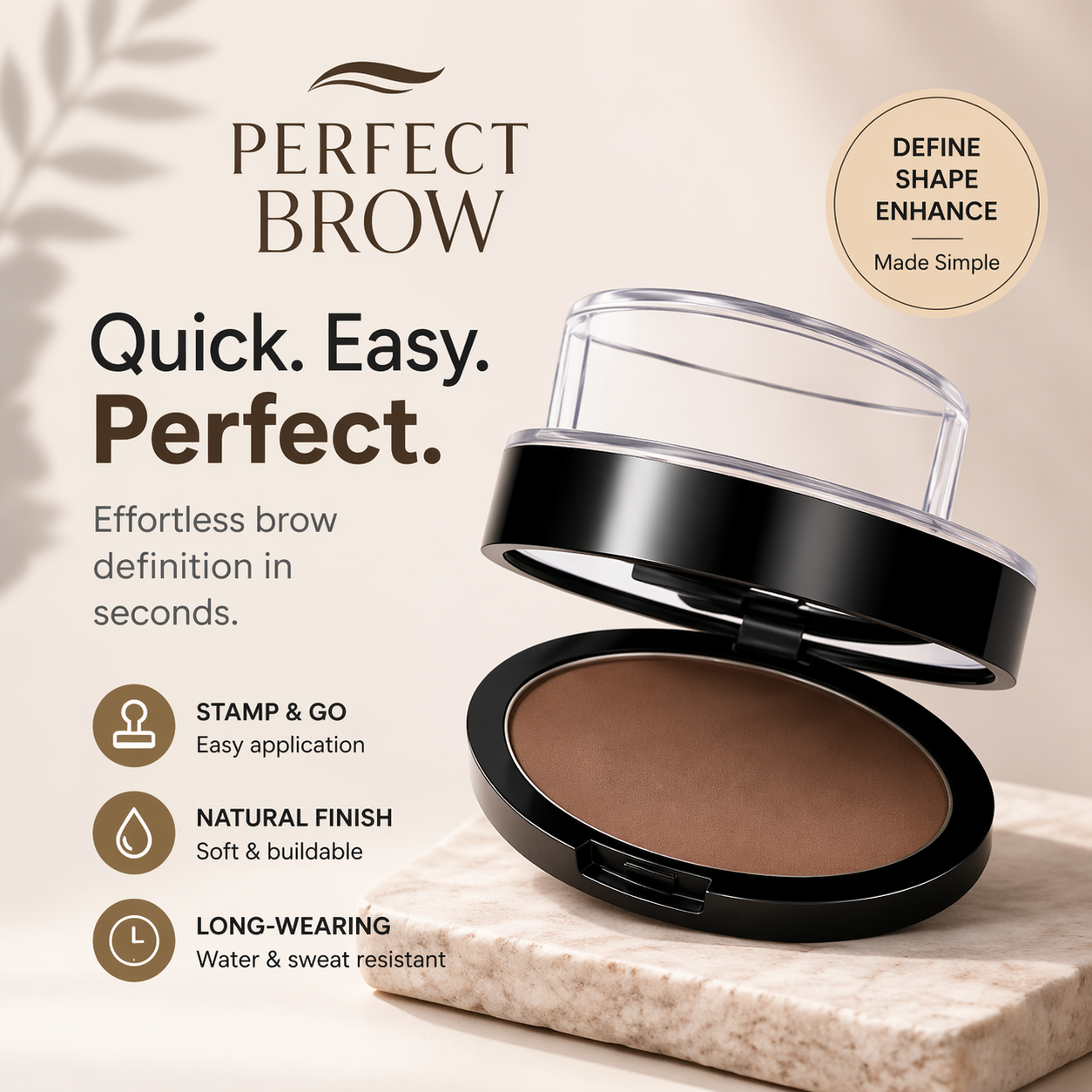 Perfect Brow | Stamp for Perfect Eyebrows