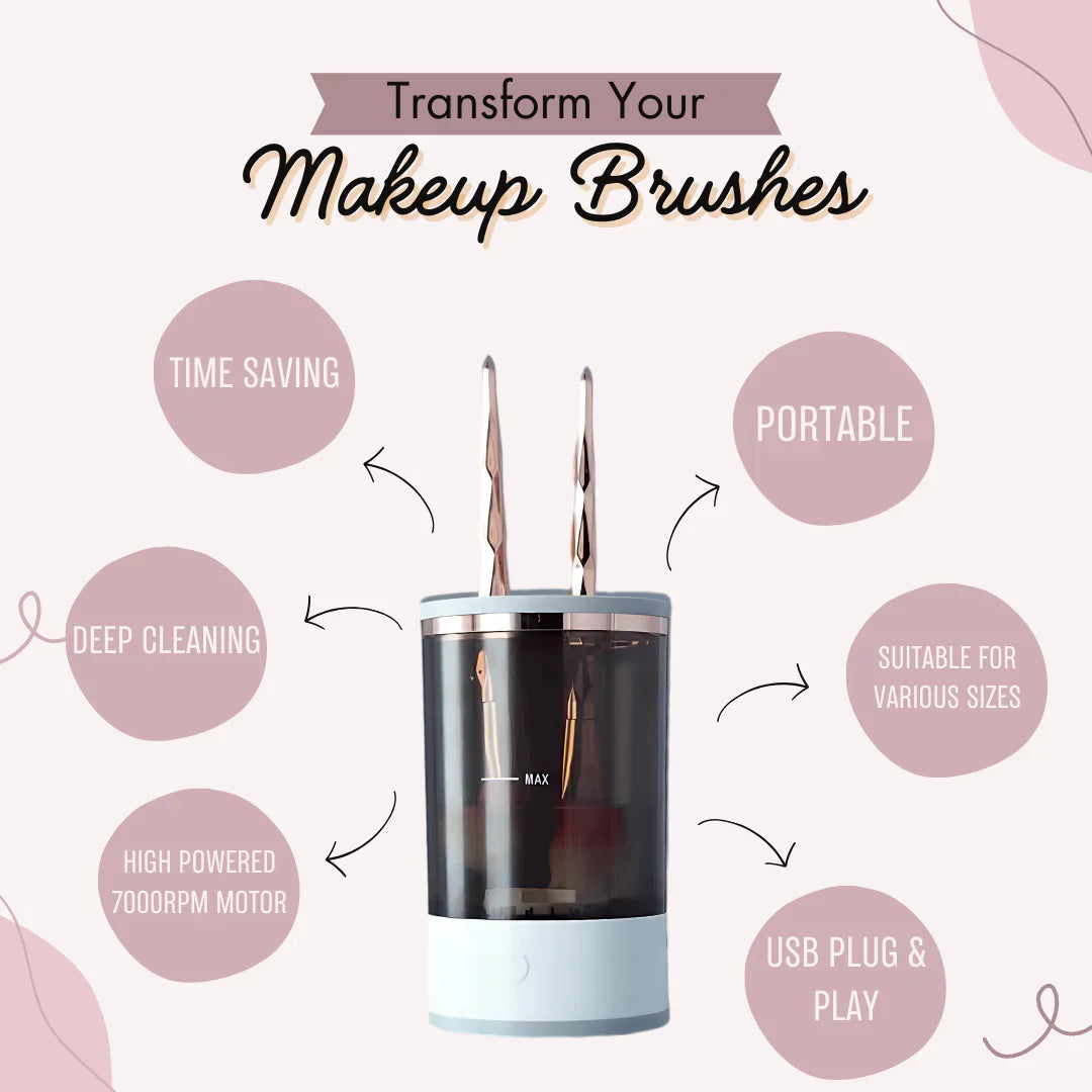 BeautySwirl™ | Cosmetic Brush Cleaner
