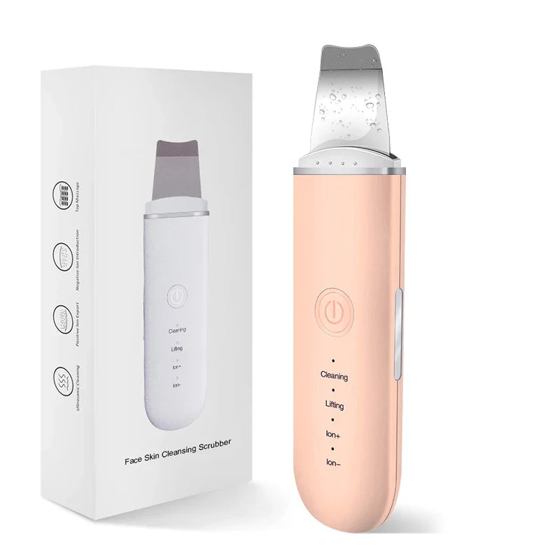 DermaWave™ | Ultrasonic Skin Scrubber with Vibration for the Face