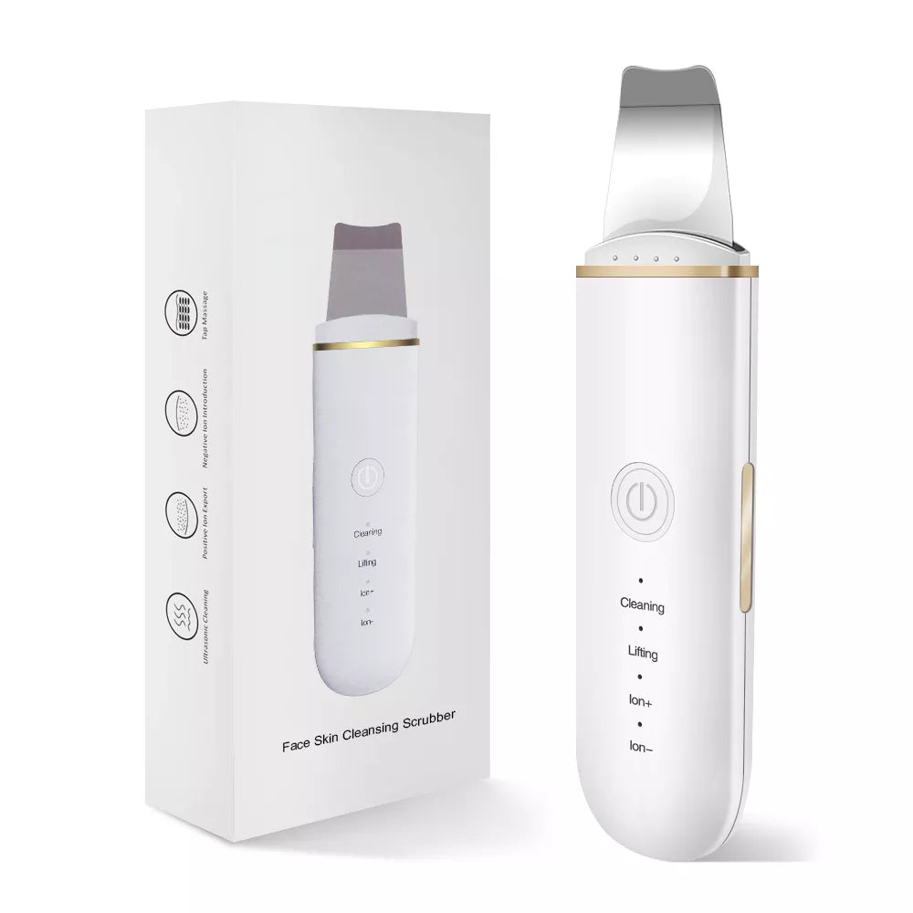 DermaWave™ | Ultrasonic Skin Scrubber with Vibration for the Face
