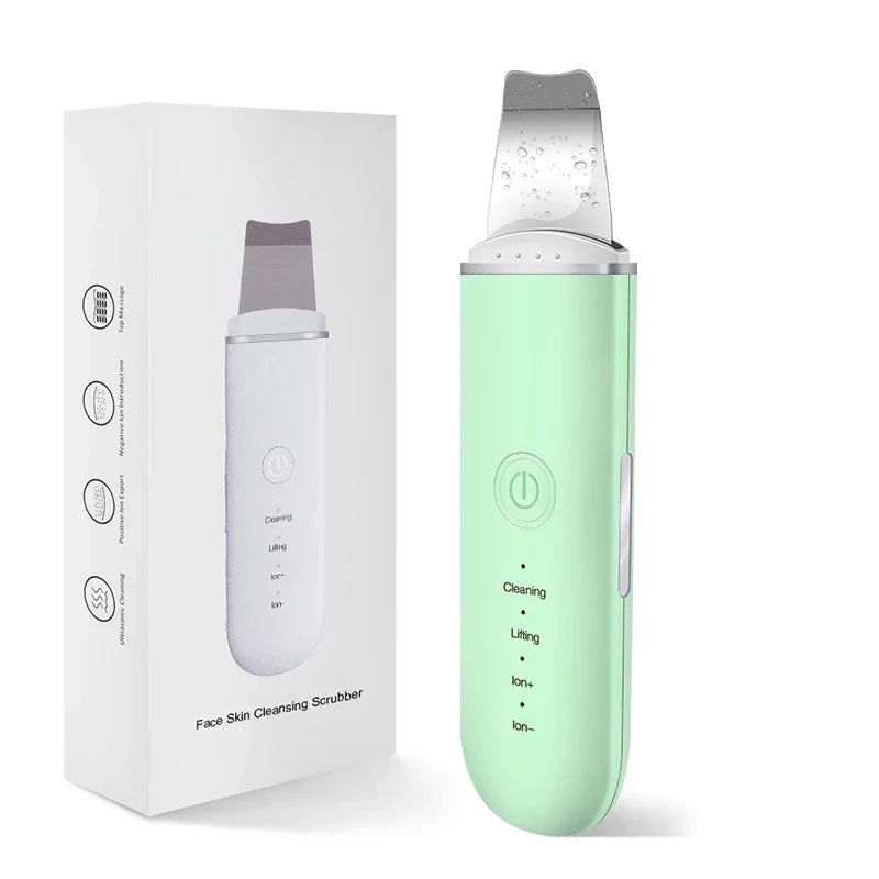 DermaWave™ | Ultrasonic Skin Scrubber with Vibration for the Face