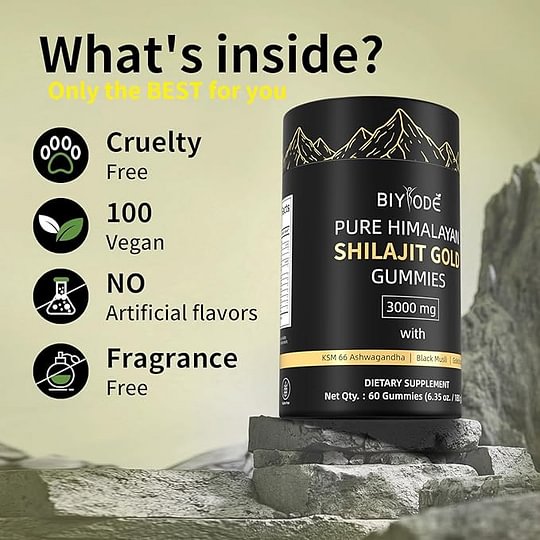 Shilajit Gummies | Pure Himalayan Shilajit Gummies