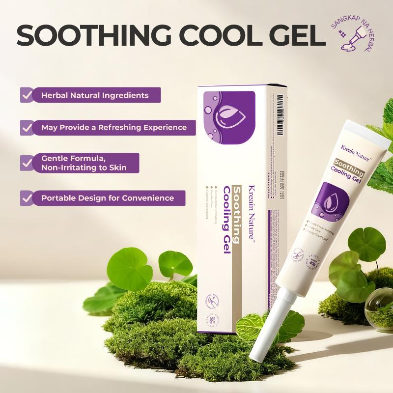 Kreain Nature Soothing Cooling Gel Centella & Mint 20g — product with botanicals