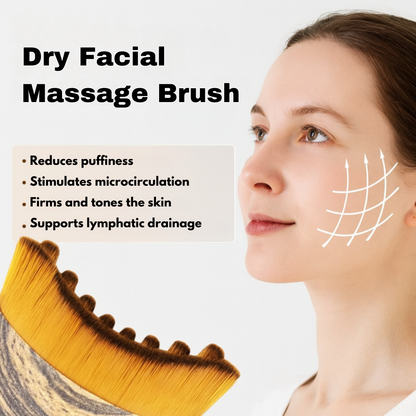 Dry Facial Massage Brush