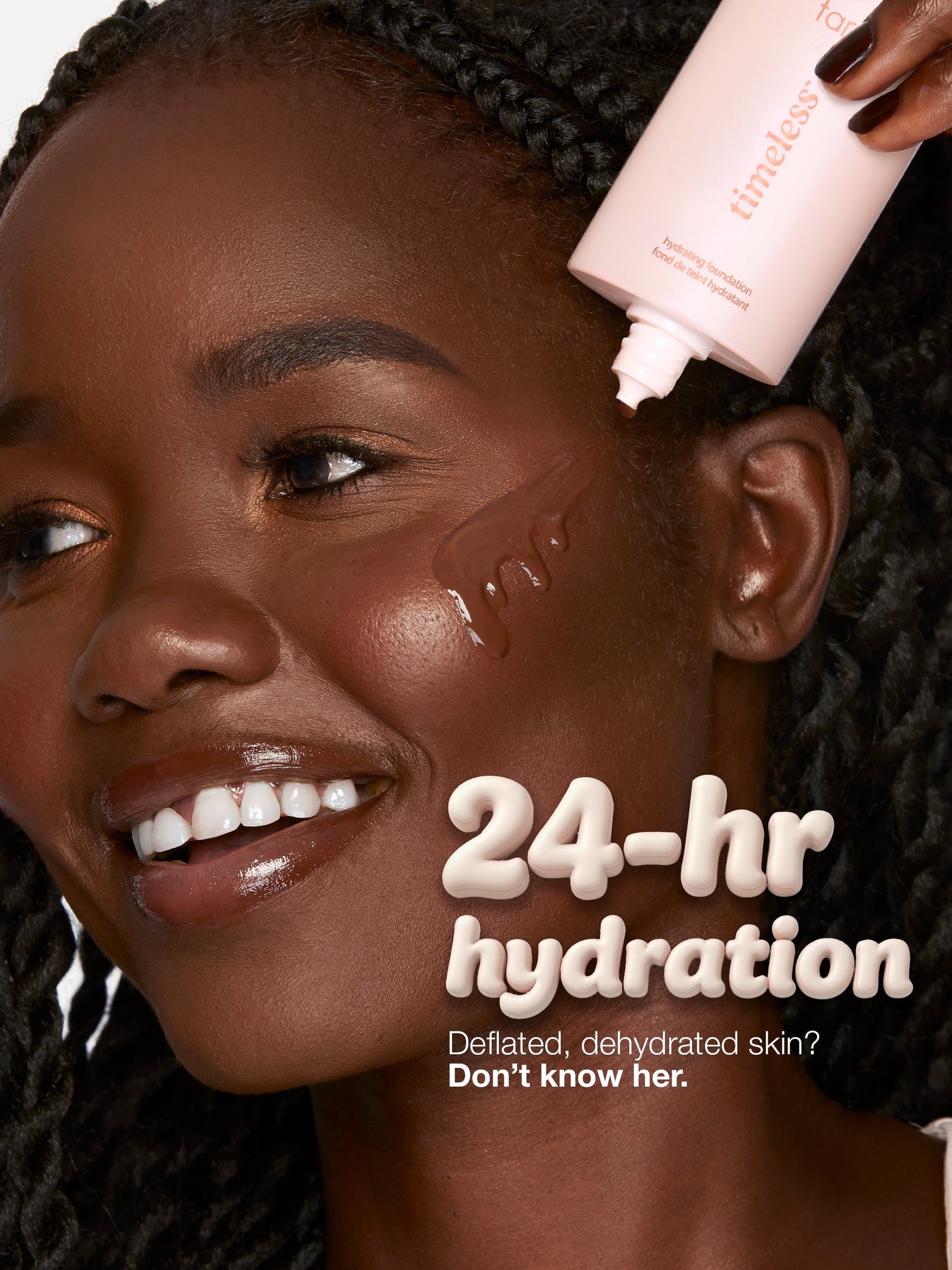 Tarte Timeless Hydrating Foundation & Brush Set — lifestyle