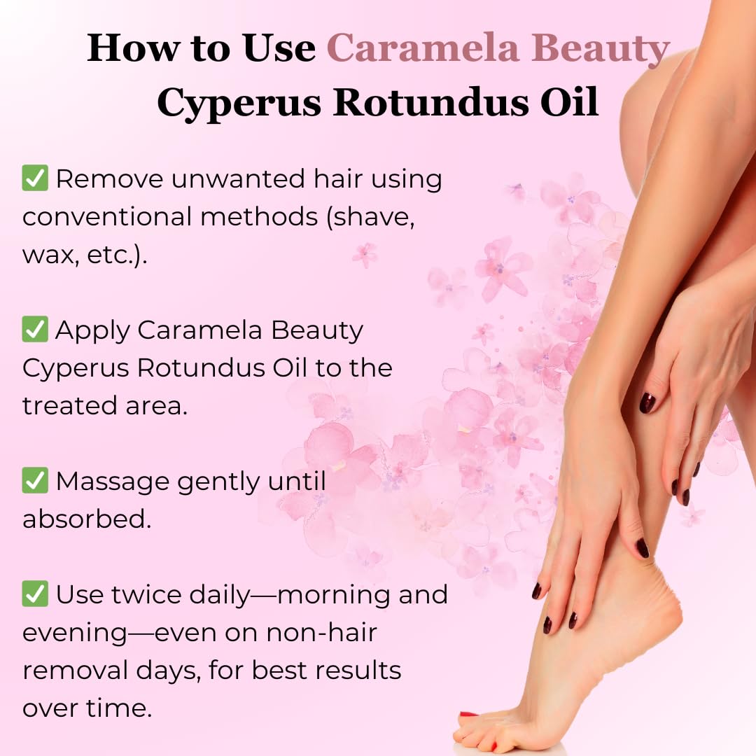 Cyperus Rotundus Oil | Post-Hair Removal Oil
