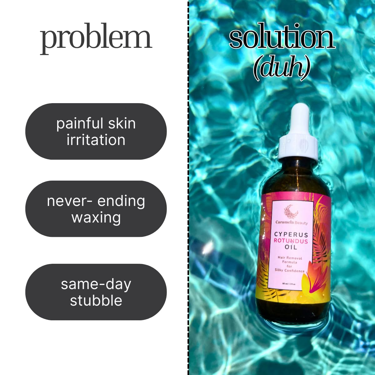 Cyperus Rotundus Oil | Post-Hair Removal Oil