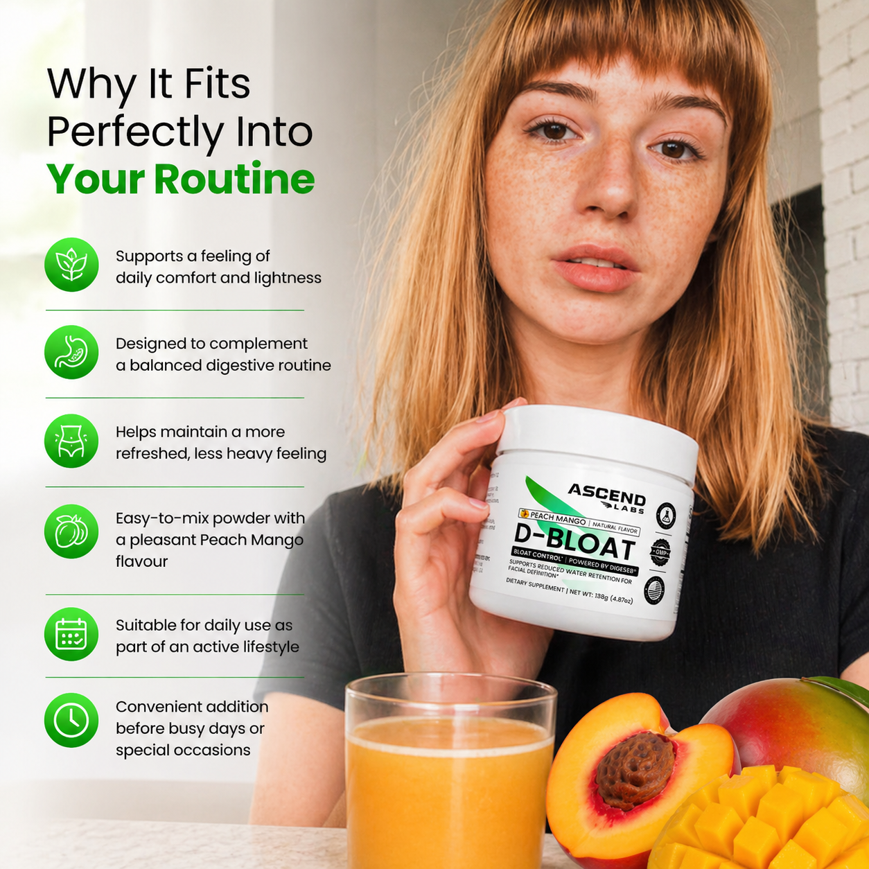 D-BLOAT | Daily Comfort & Lightness Support