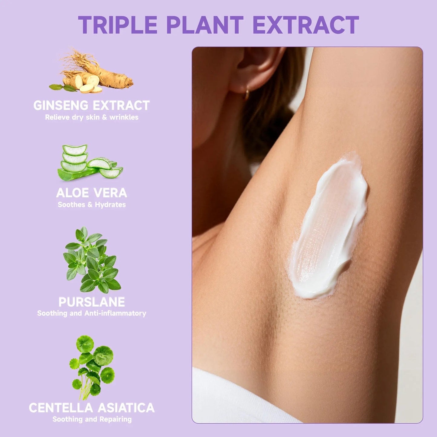 PHOFAY Bikini Pain Hair Removal Cream Duo | Care for Sensitive Areas