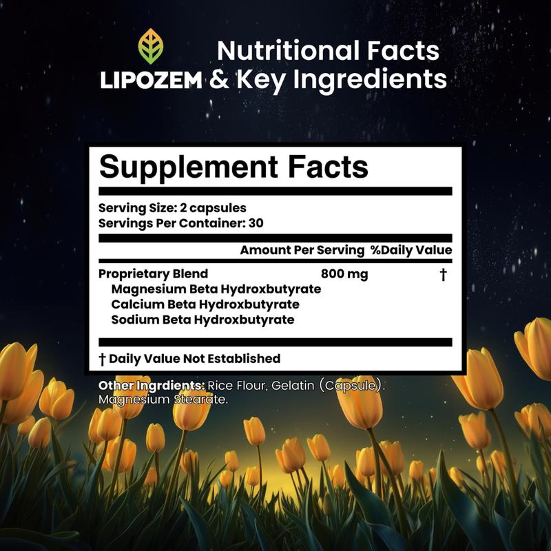 Lipozem™ | Advanced BHB Formula - Health Care Supplement
