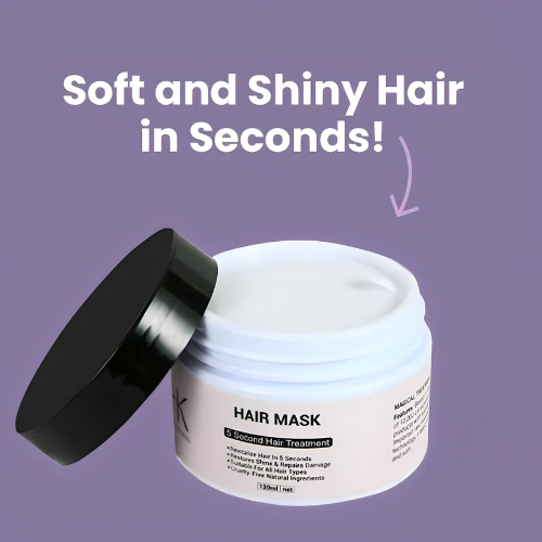 SilkyStrands™ | Vegan Keratin Smooth & Shine Mask