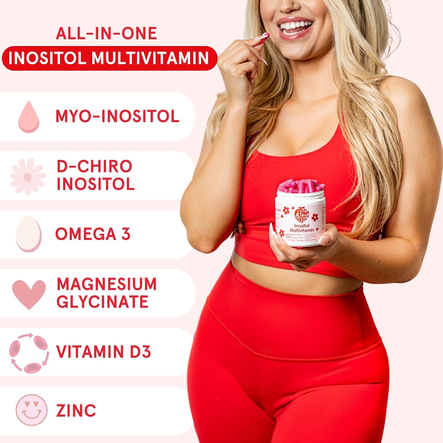 PeachPerfect | Inositol Multivitamin Supplement
