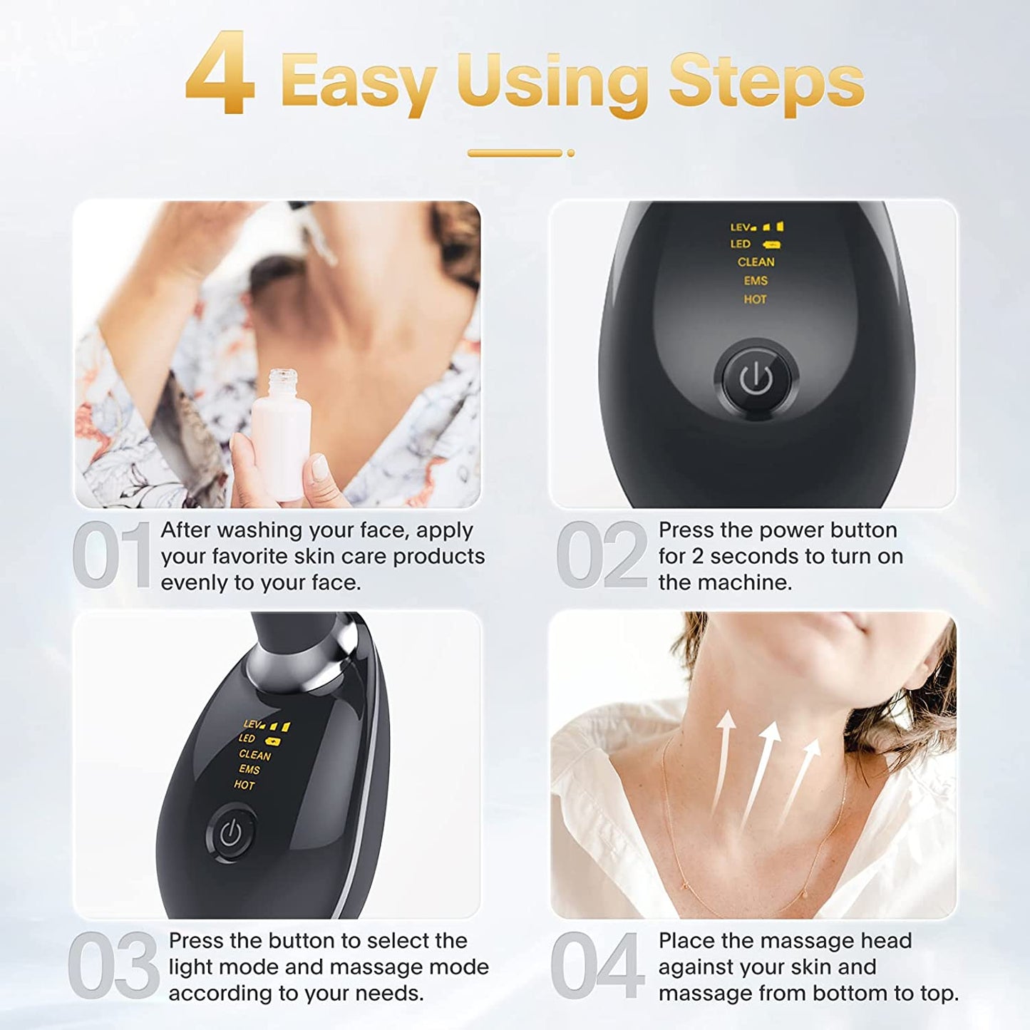RadiancePulse™ | Electric Facial Massager