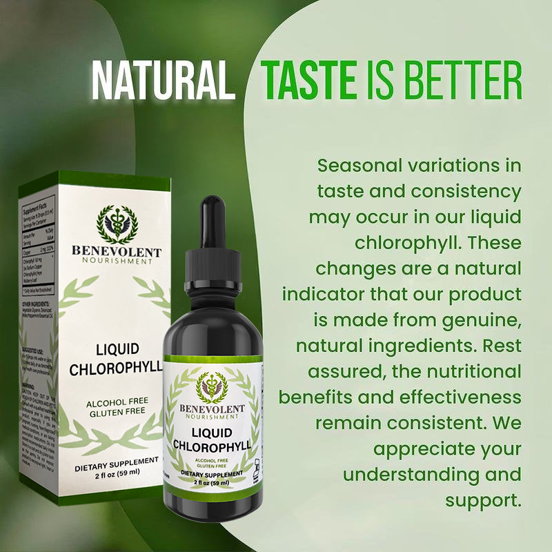 Chlorophyll Drops | Natural Health Supplement