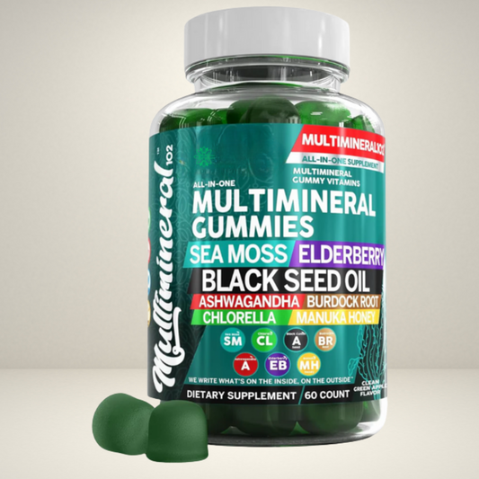 Sea Moss Multimineral Gummies Supplement
