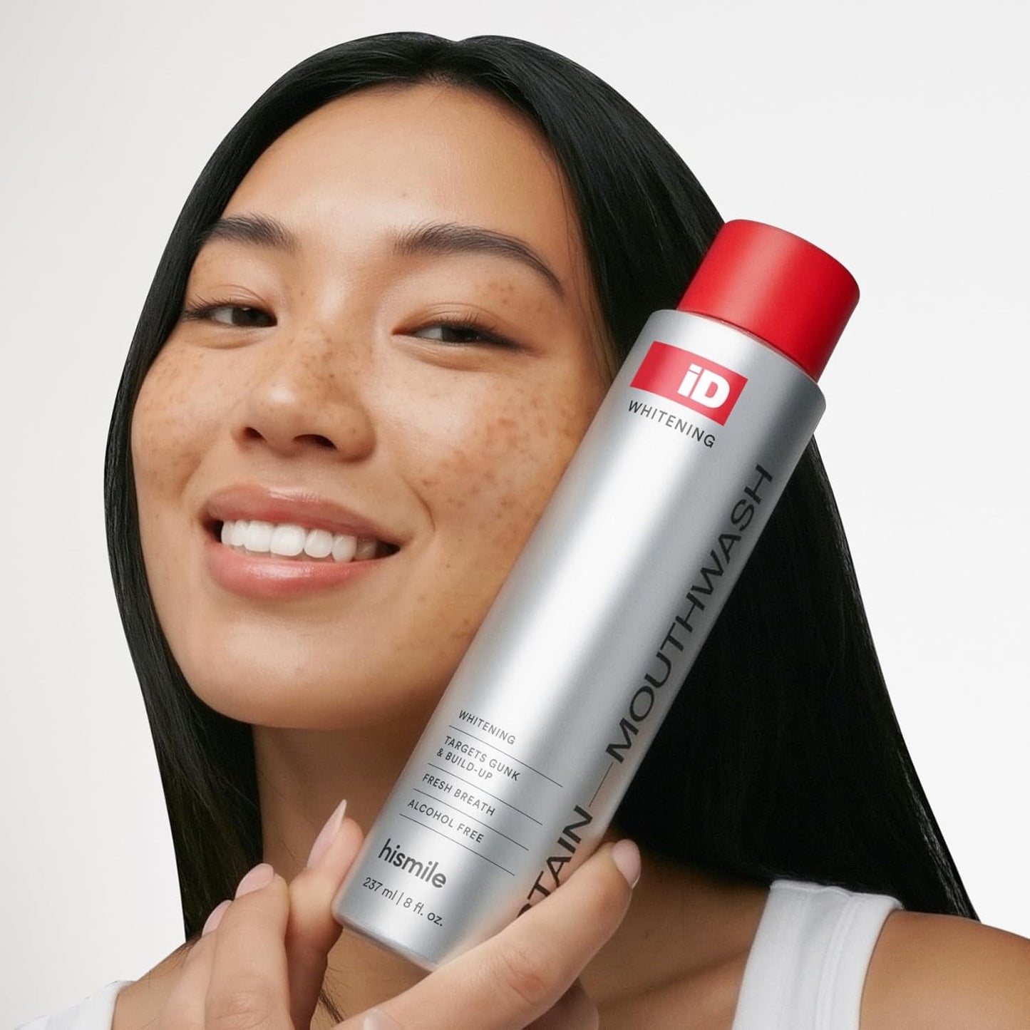 Hismile iD Stain Whitening Mouthwash | A Smarter Way to Refresh and Brighten Your Smile