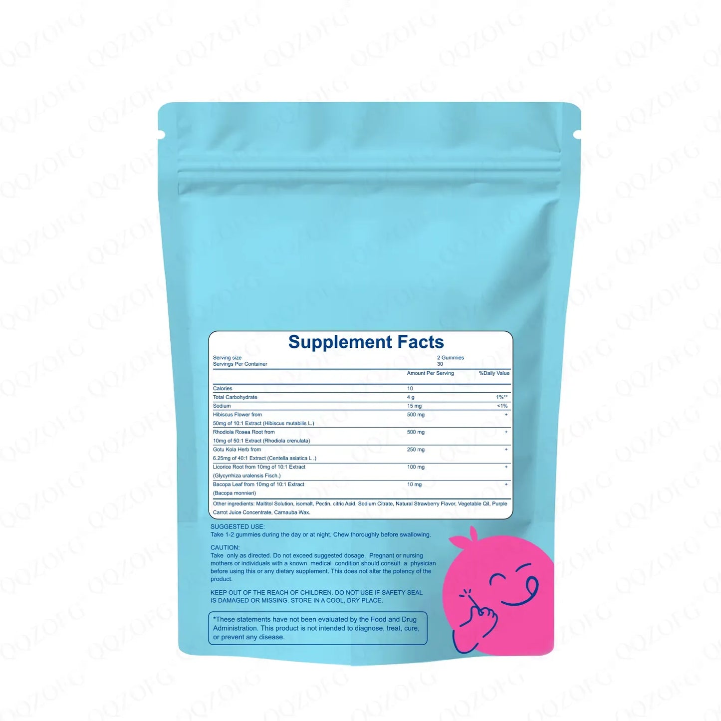 Mood Snacks | Saffron Gummies for Calm Minds, Bright Futures